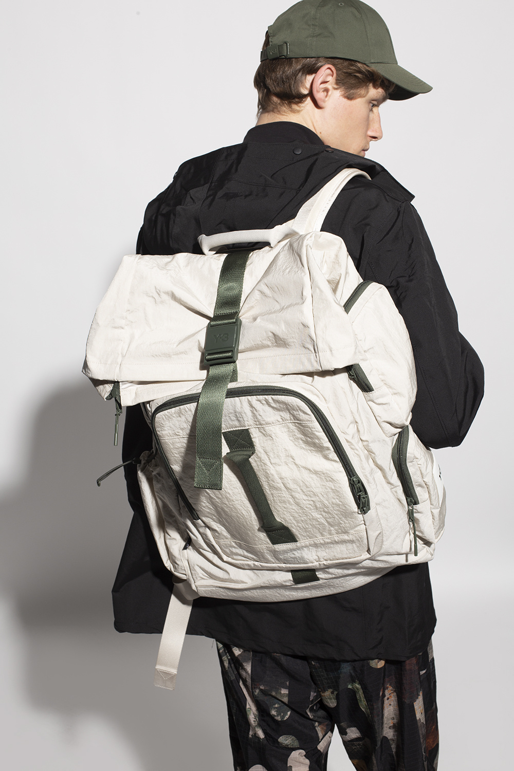 SchaferandweinerShops | Sacoche Doggy Bag | 3 Yohji Yamamoto Backpack with  pockets - Y - Men's Bags